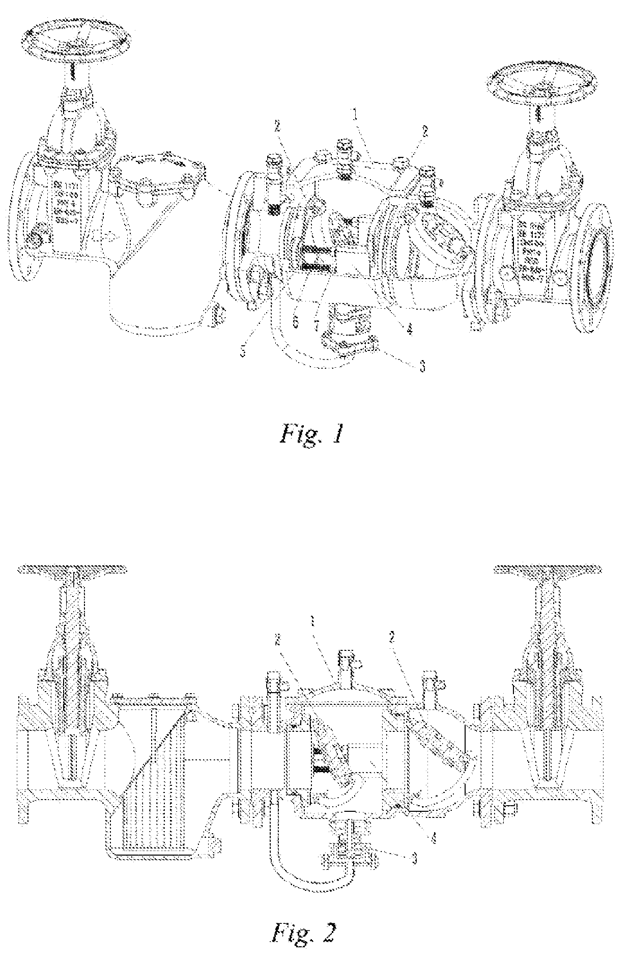 Reduced-Pressure Type Backflow Preventer