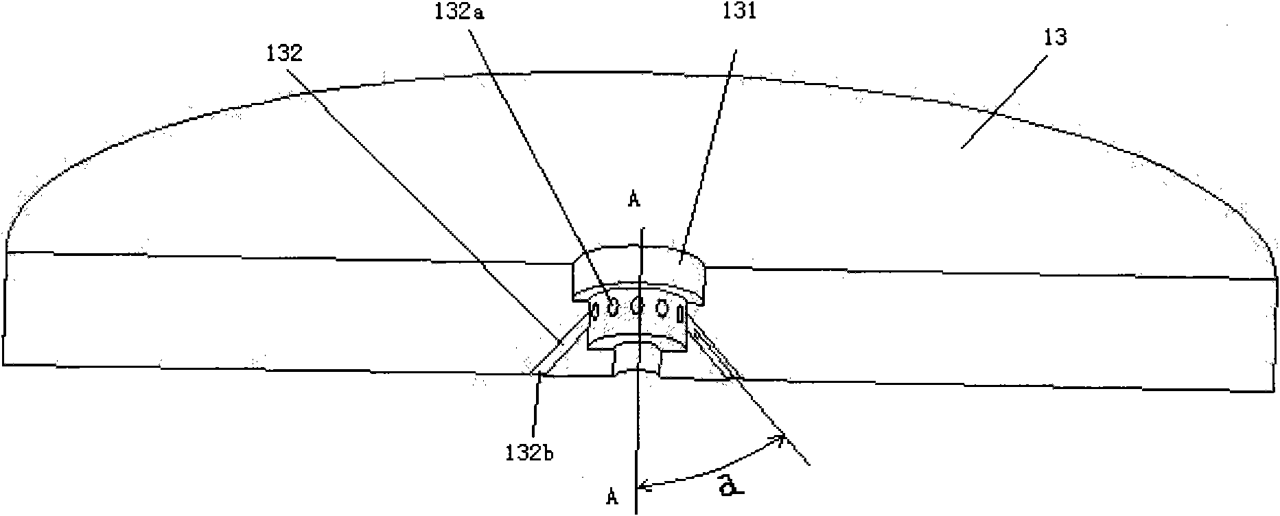 Gas input device and plasma processing equipment