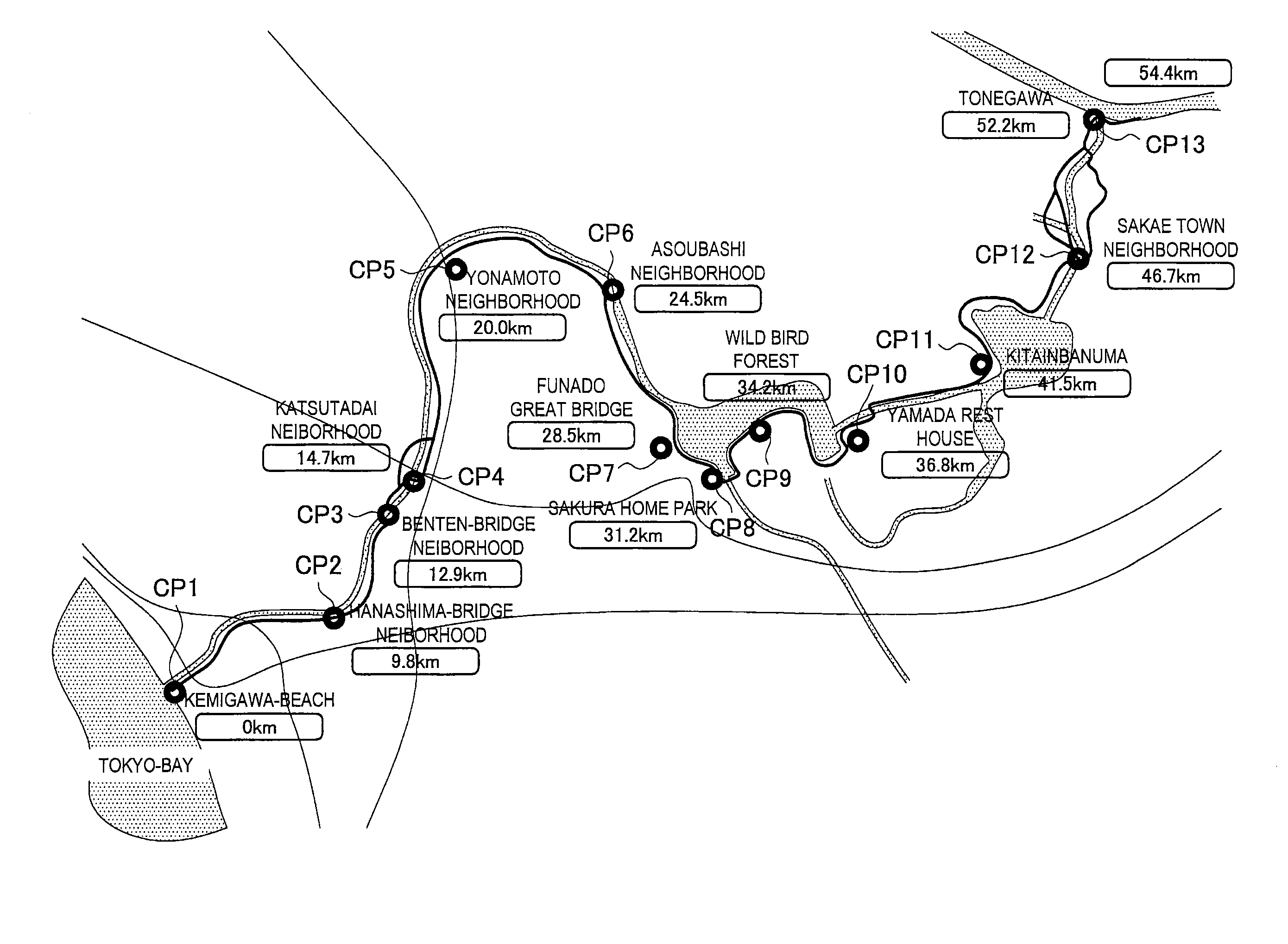 Route search apparatus, route search method, and program