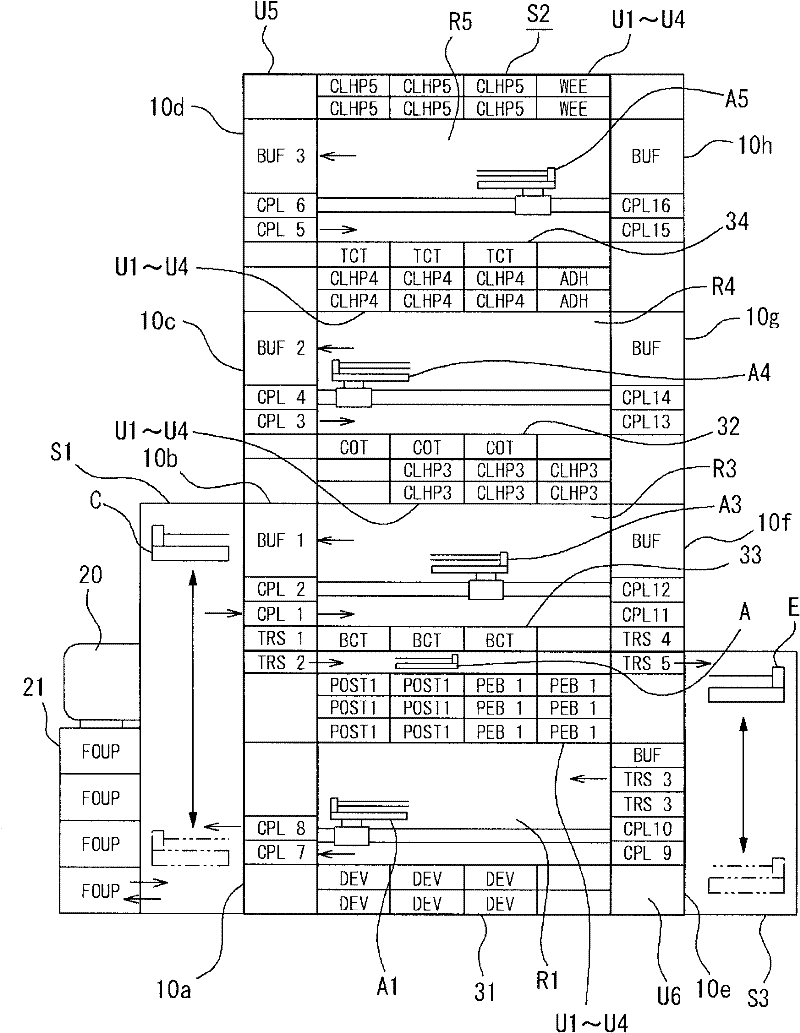 Substrate heat processing apparatus