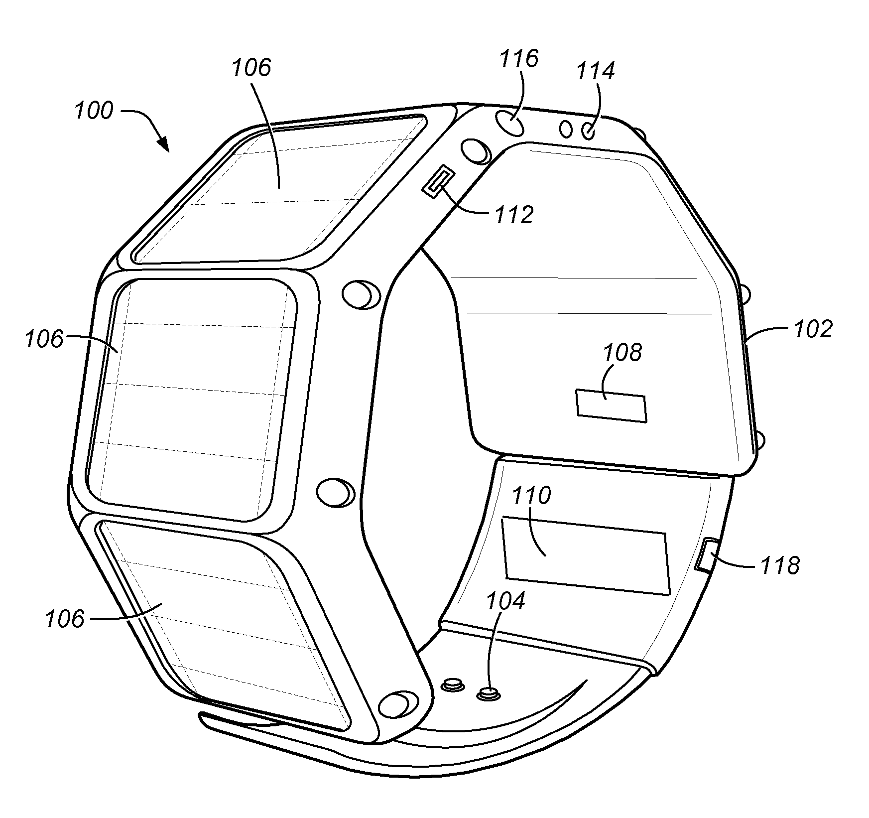 Wearable mobile device charger