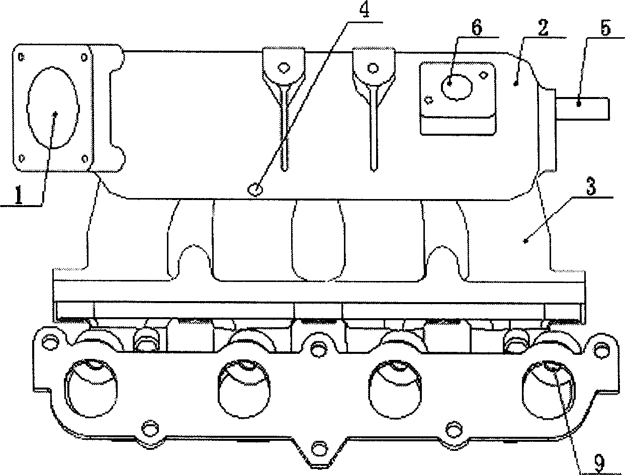 Engine induction manifold