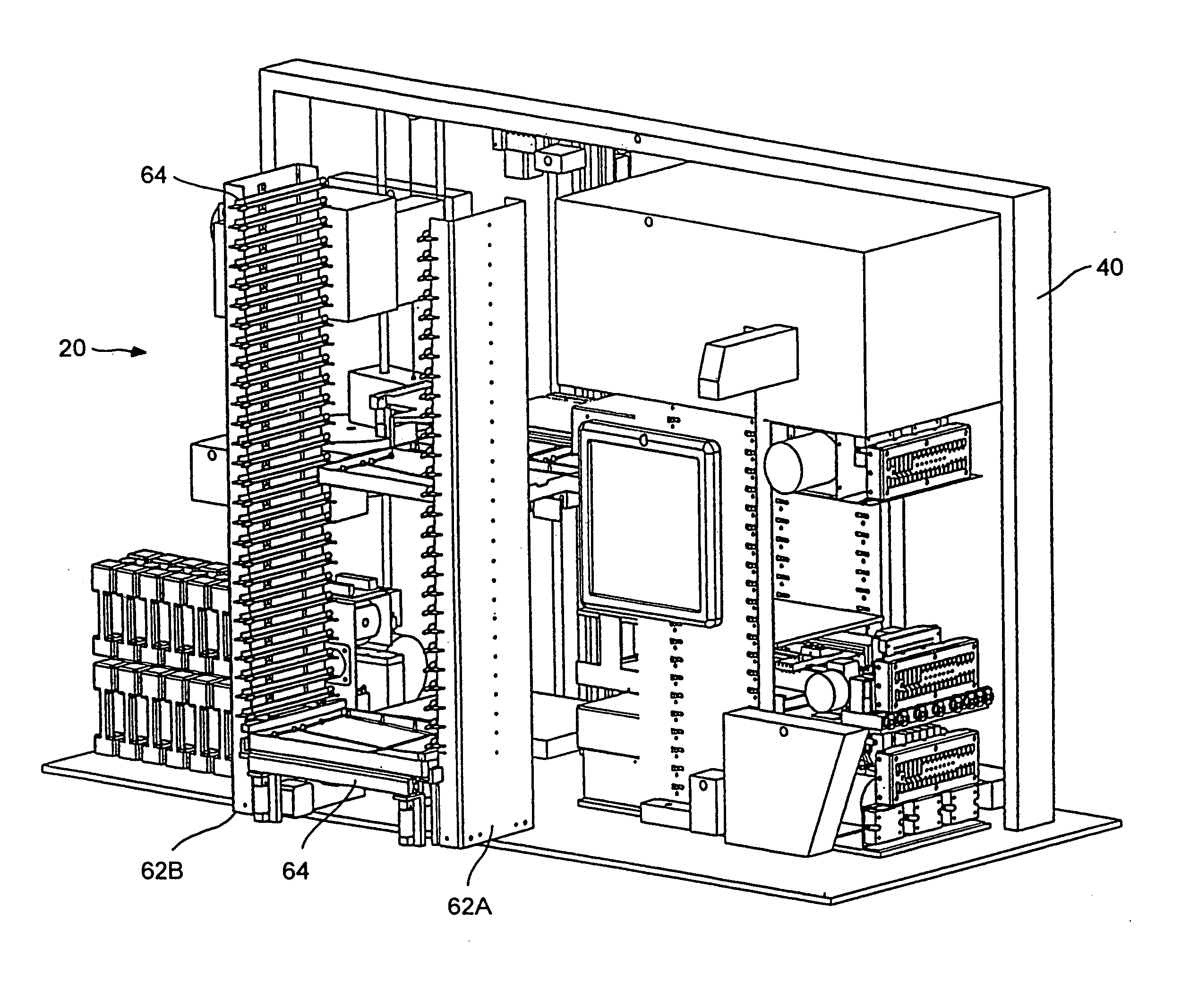 Automated high volume slide staining system