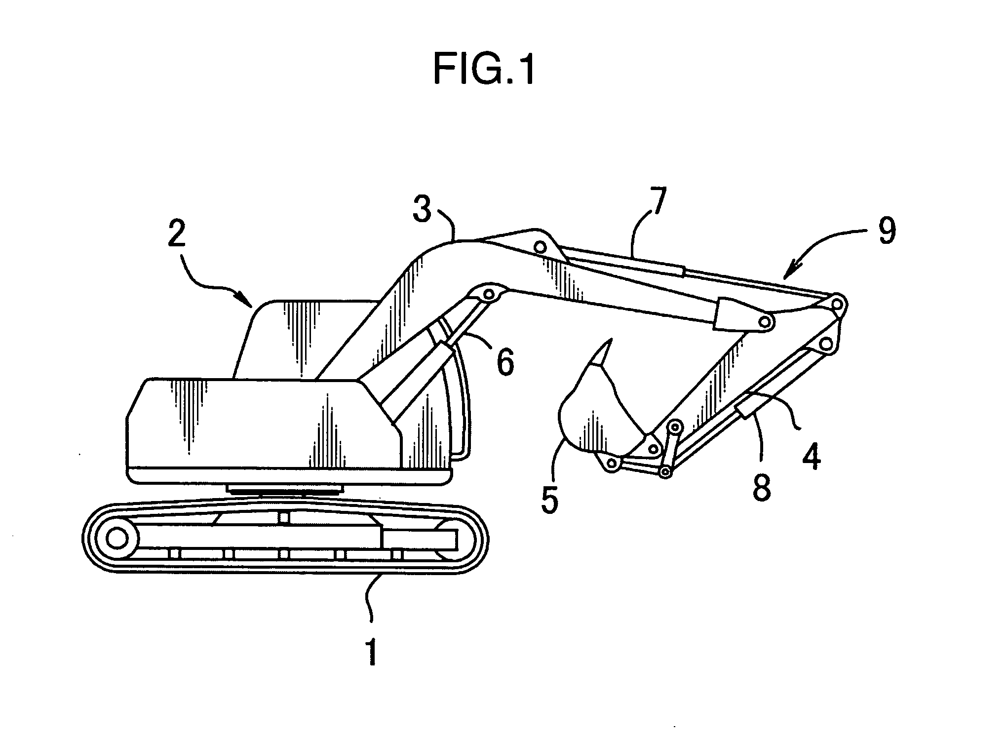 Rotation Brake Method And Device For Working Machine