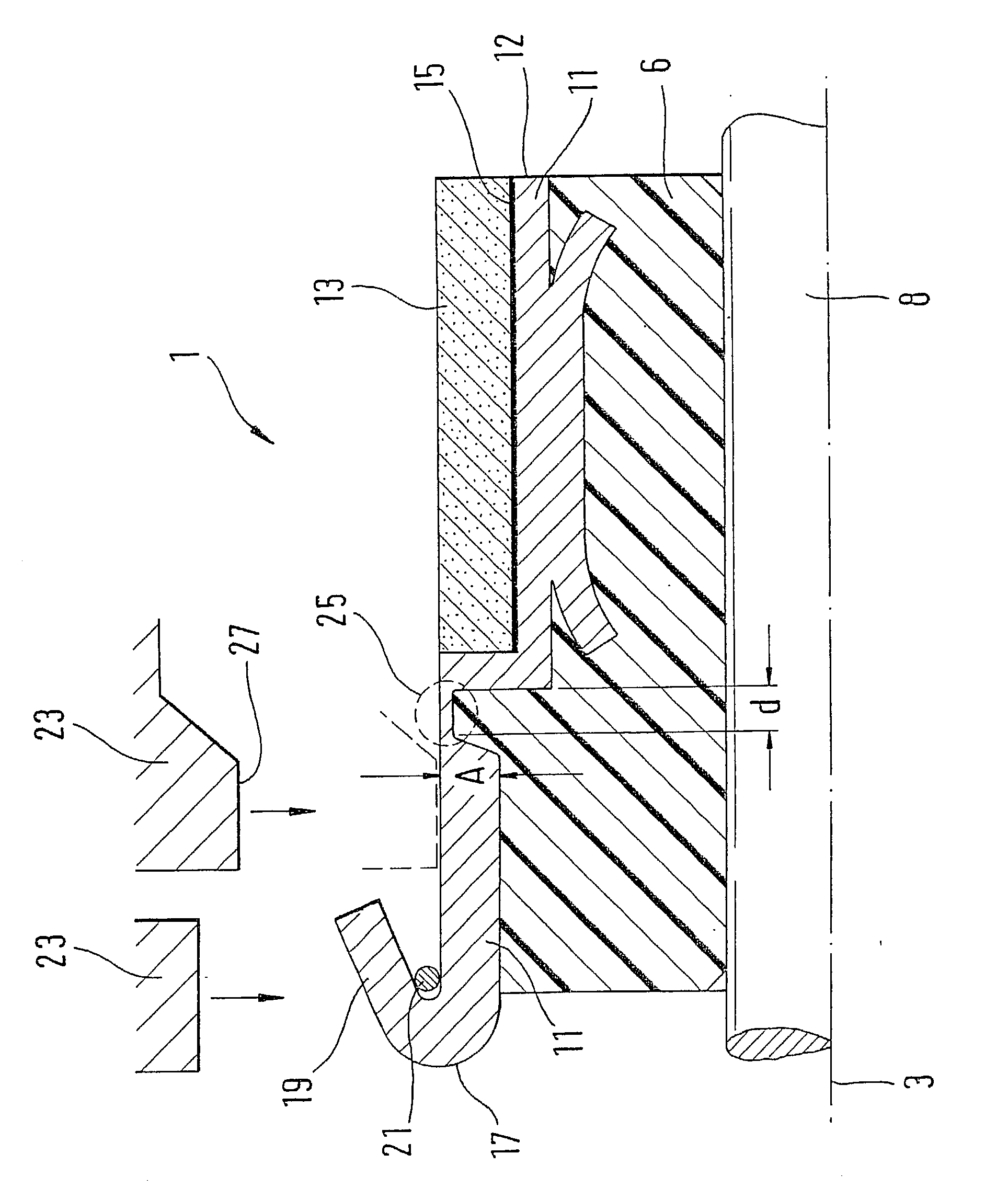 Hook commutator