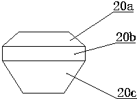 Automatic molding technique for tungsten alloy holding-up hammer and device for realizing technique