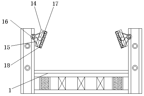 Vehicle carrying plate of automatic parking equipment