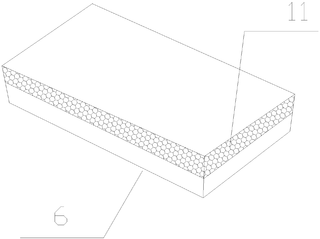 Construction method for bearing overlapped heat-insulating floor slab