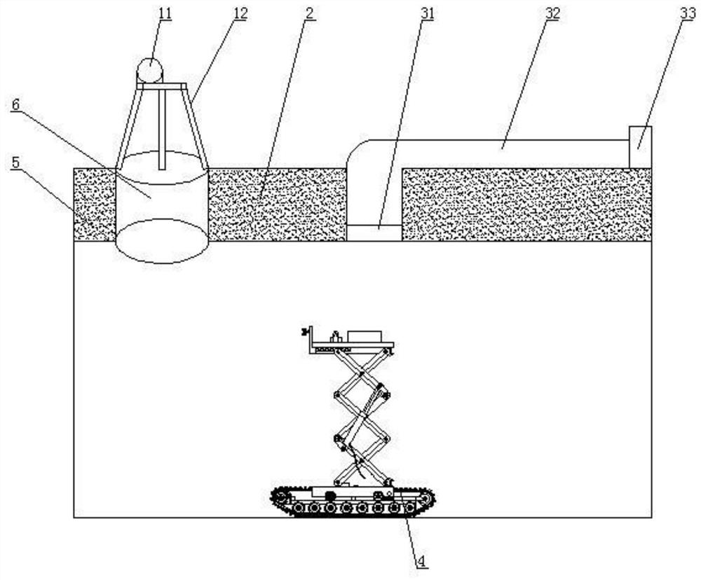 Detection and protection system for limited space and using method thereof