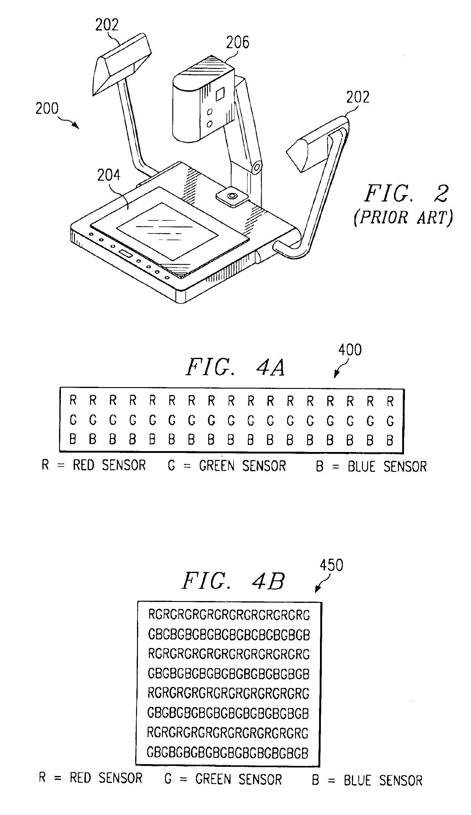 Method and system for scanning an image using a look-down linear array scanner