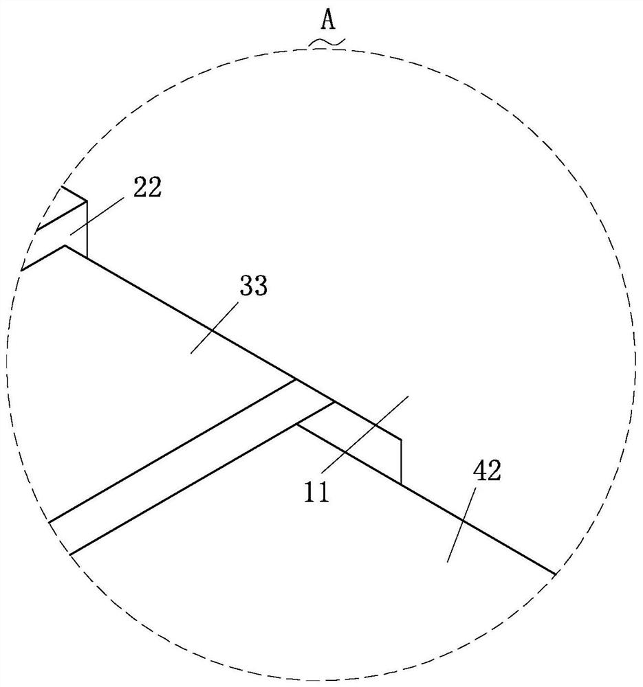 Domestic sewage recycling device