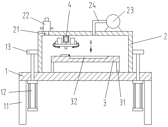 Opening sealing device for vacuum heat insulation plate