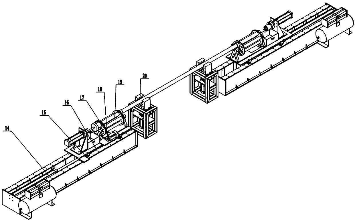 Booster-type drifter provided with replaceable drift diameter gauge device