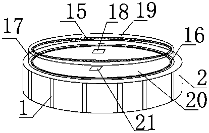 A candied candy lid that displays the date it was opened