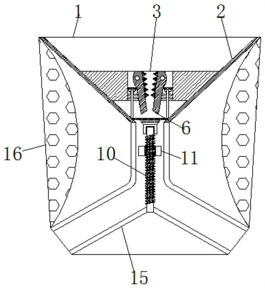 A kind of construction waste recycling and processing equipment based on movable jaw adjustment technology