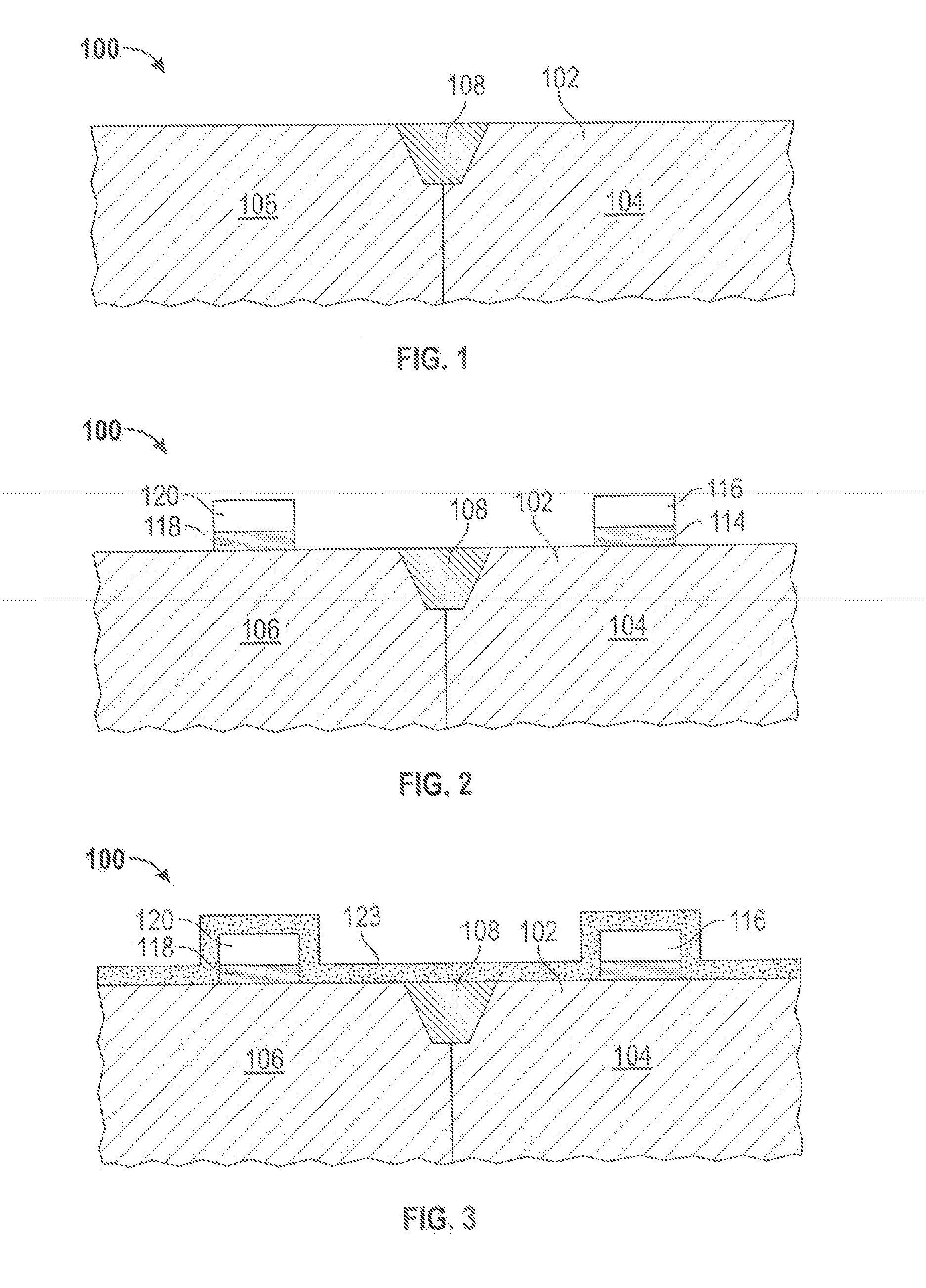 Semiconductor device fabrication methods