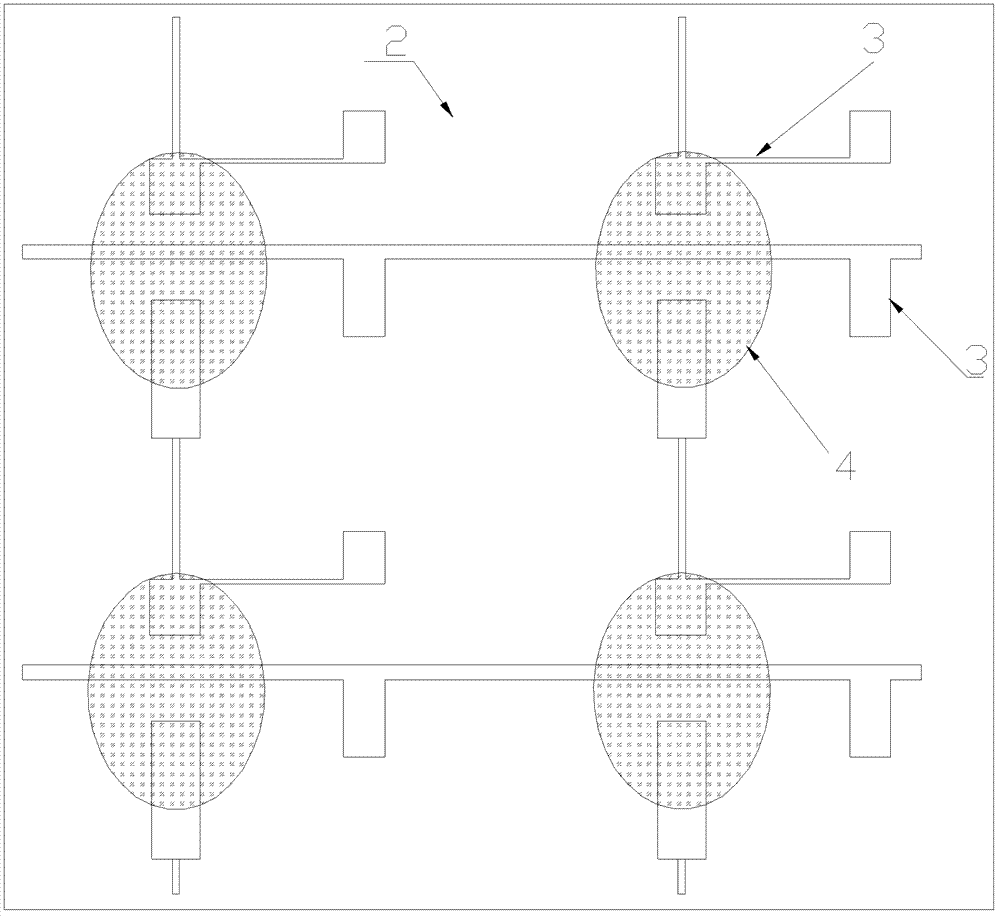 Manufacturing technology of LED (Light Emitting Diode) module with graphical transparent thin-film electrode