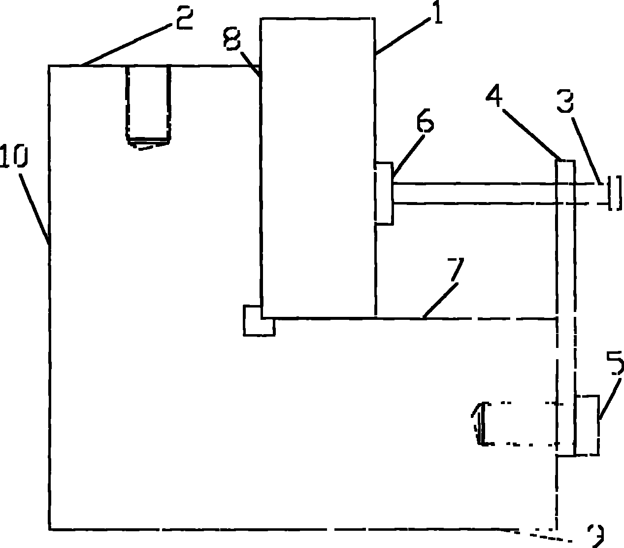 Grinding machine corner corrector