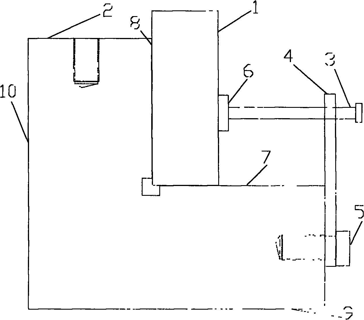 Grinding machine corner corrector