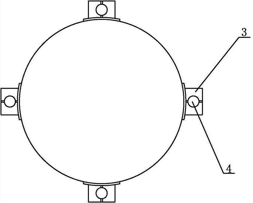 Method for welding tower in vertical assembling mode by utilizing jacks and crane