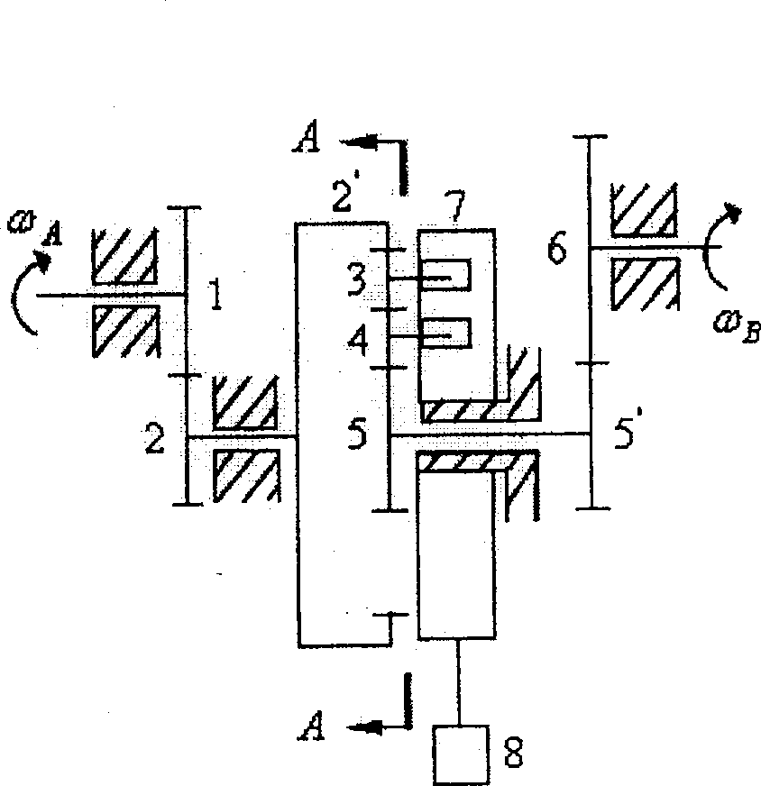 Self-adaption constant torque moment rope-storing system for rock roadway subsidiary transport system