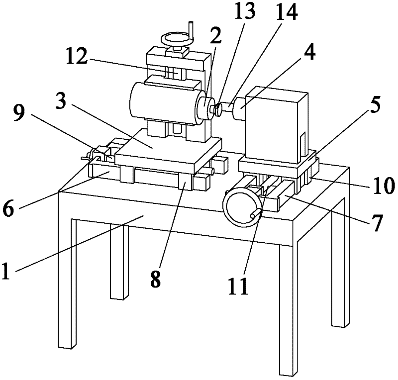 Horizontal milling machine with ultrahigh processing speed