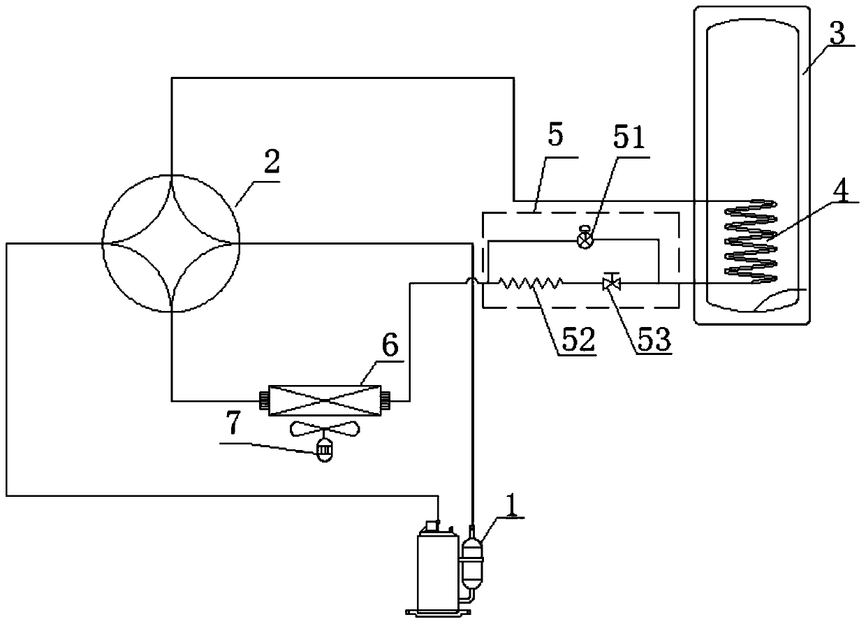 A high temperature heat pump water heater