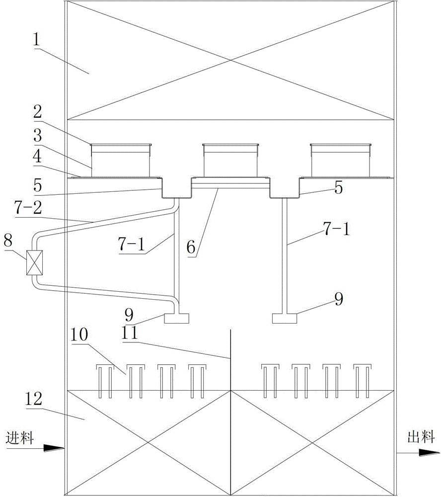 A kind of separator rectification method and device thereof regulated by liquid flow rate