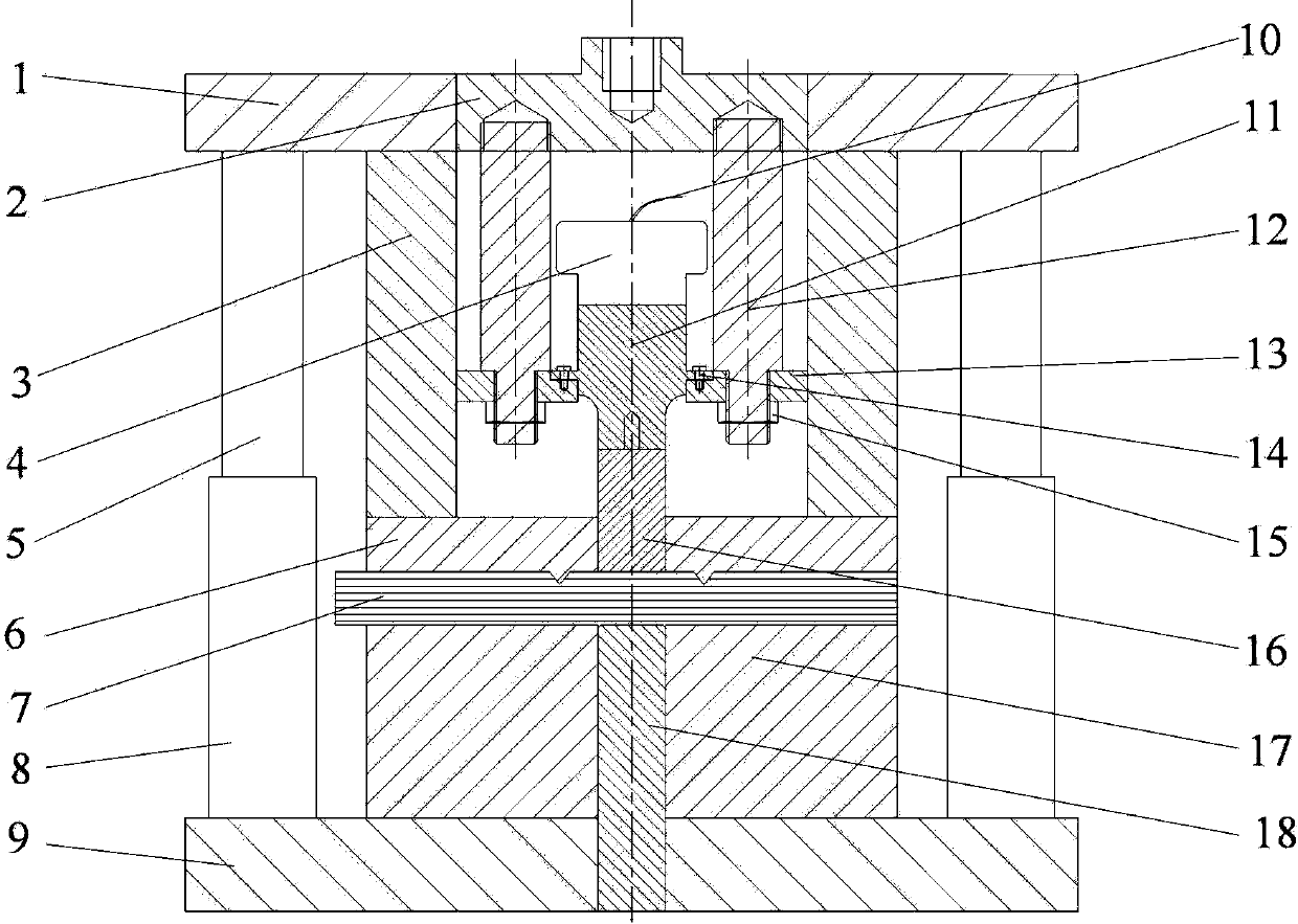 Ultrasonic-assisted fine blanking process and die