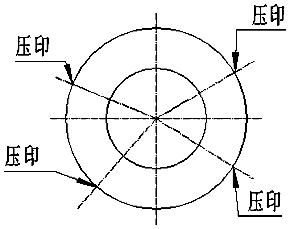 A fast corner positioning method in the process of free forging billet