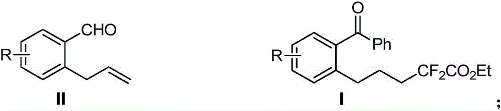 Method for preparing 6-difluoro alkyl ketone