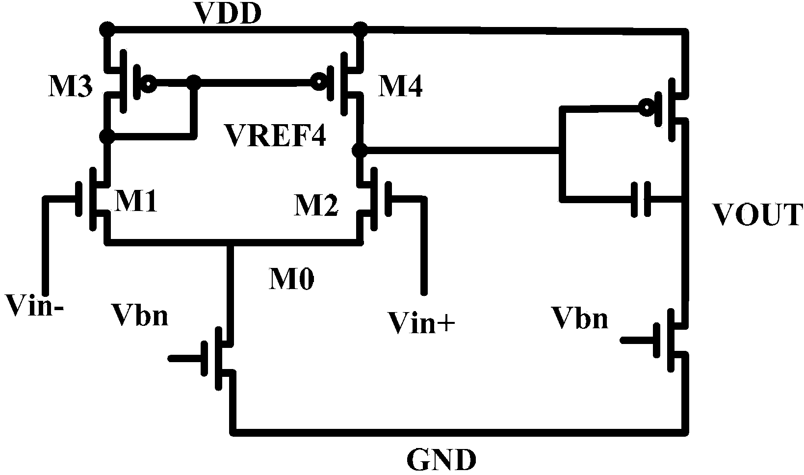 Low power consumption high slew rate high gain bandwidth product fully differential operational amplifier