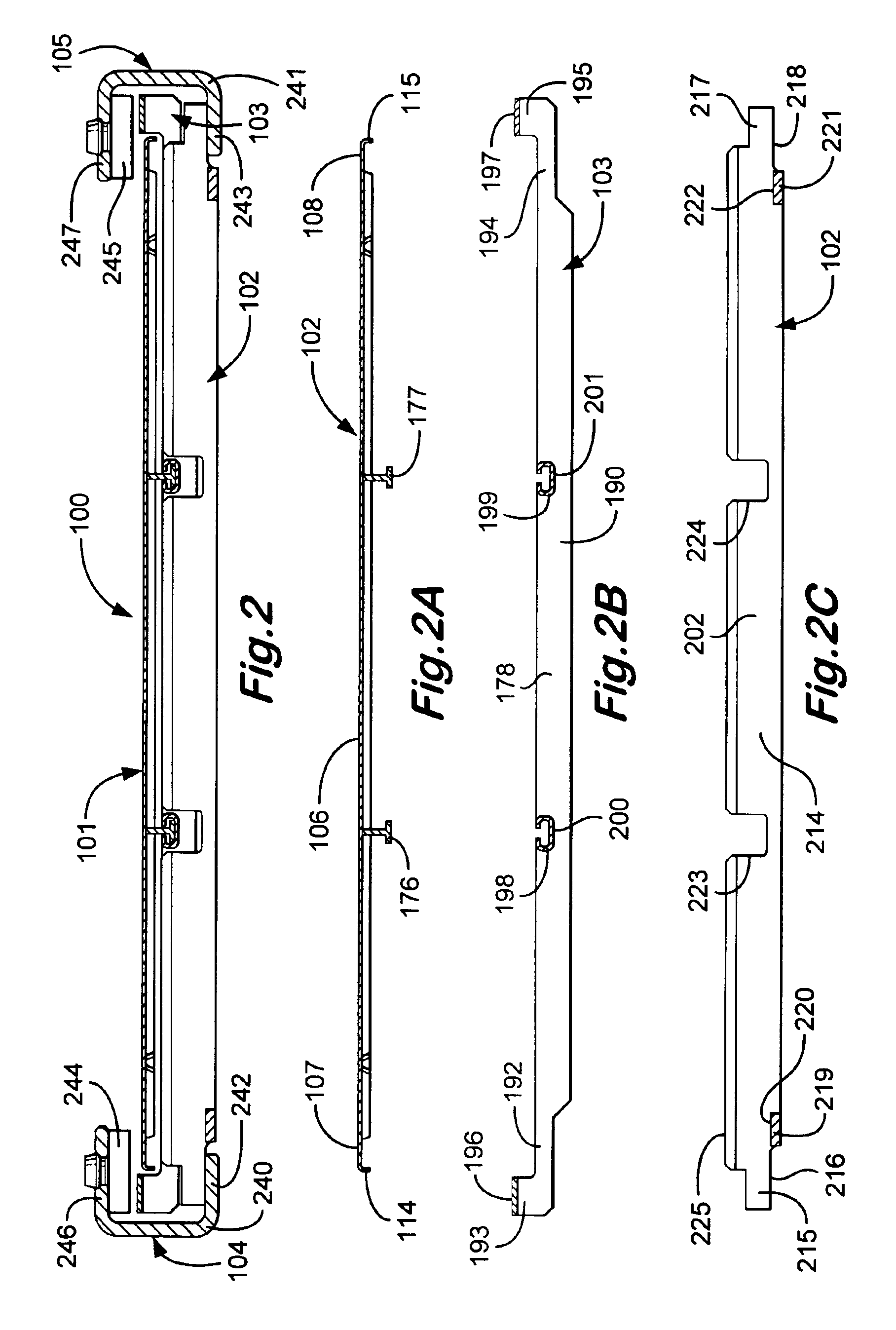 Centrally supported screen assembly