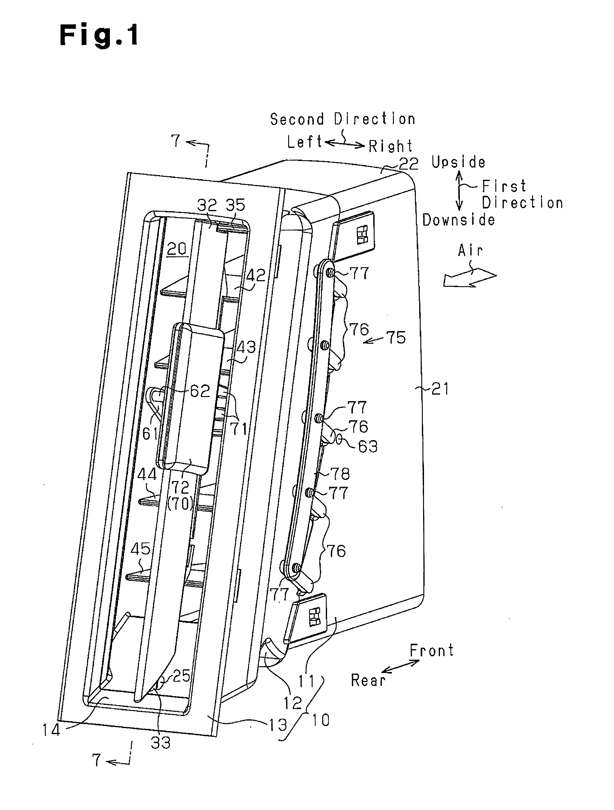 Air conditioning register