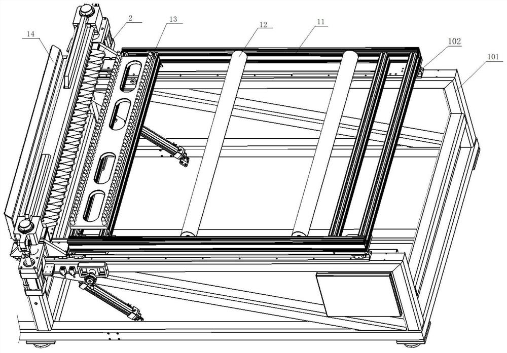 Intelligent cross rod pressure welding equipment integrating feeding, machining and discharging and working method