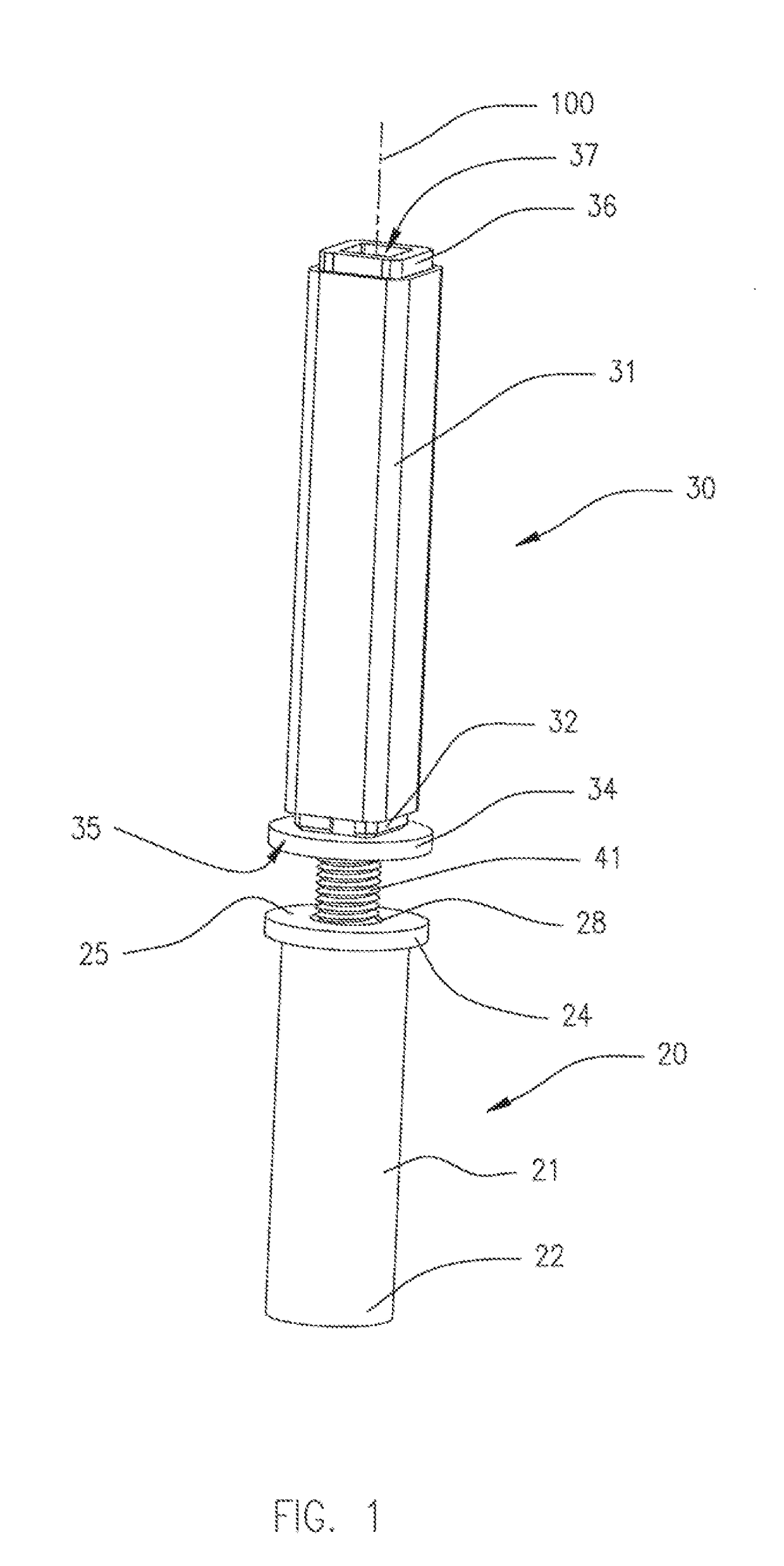 Device for extracting cutting bit from holder