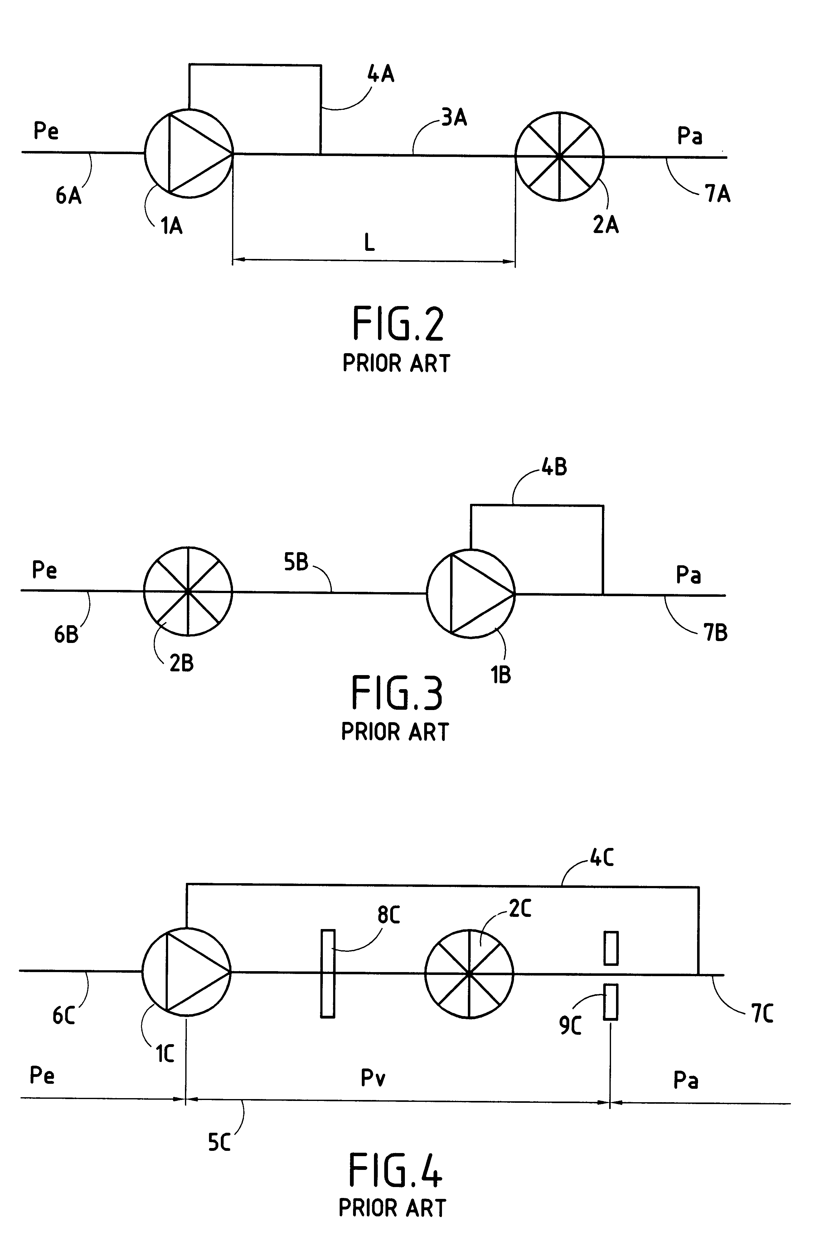 Compact device for metering gas at variable pressure