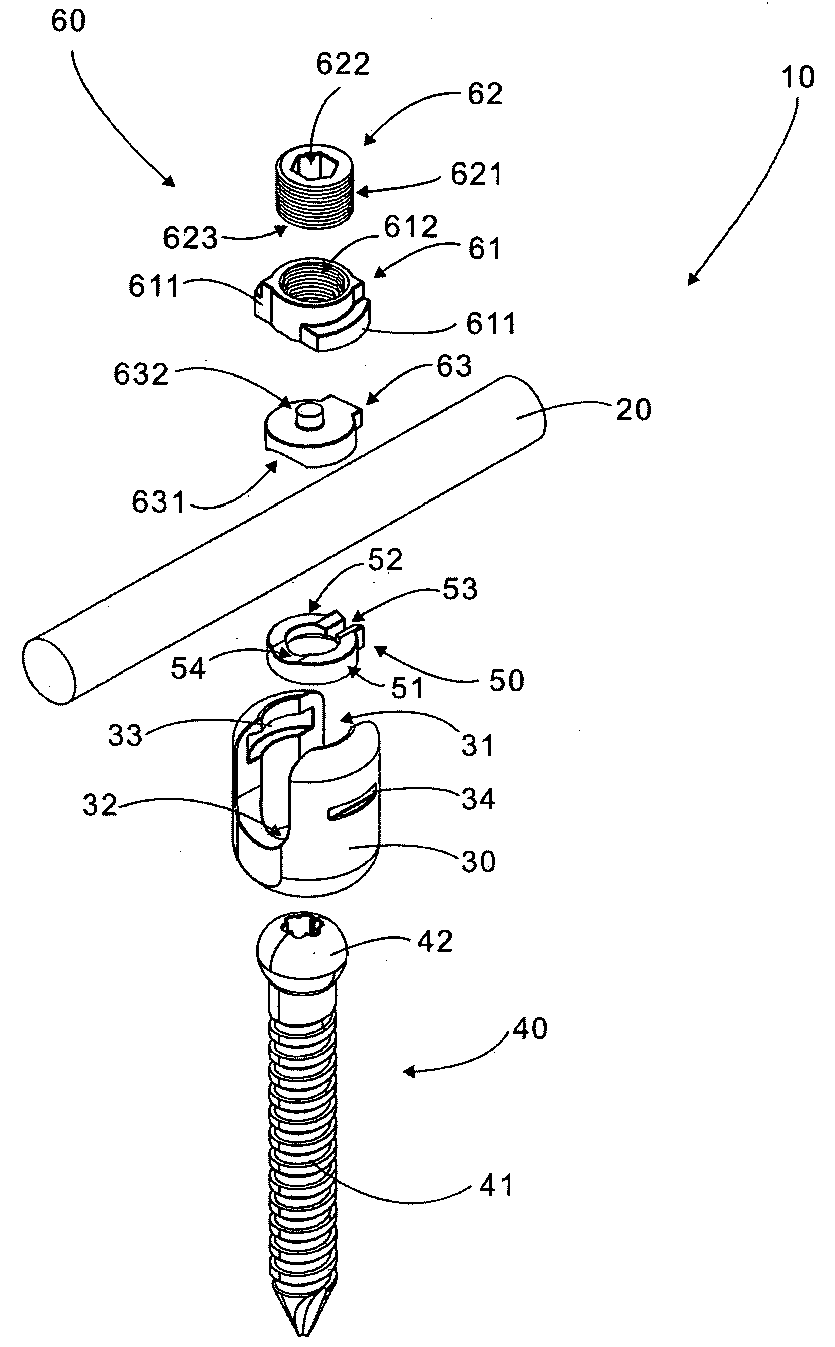 Rotary device for retrieving spinal column under treatment