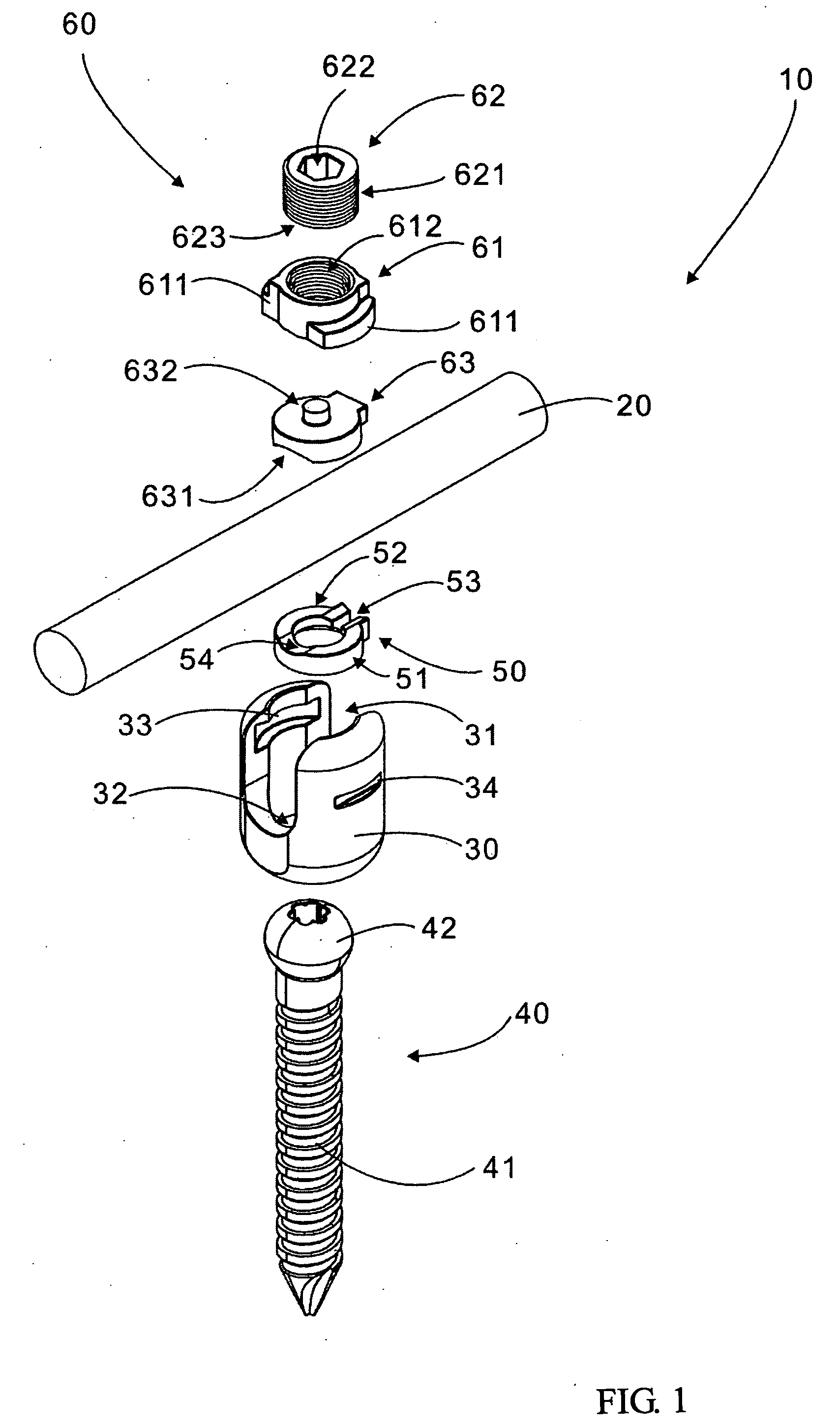 Rotary device for retrieving spinal column under treatment