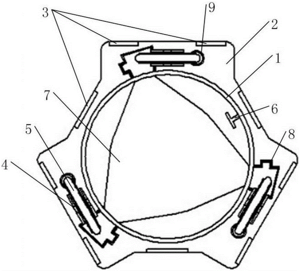 Small flexible wing drone launcher