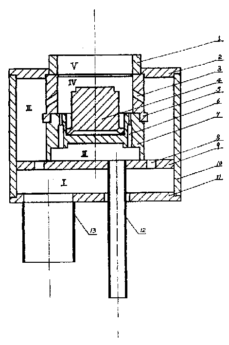 Air blowing gas burner