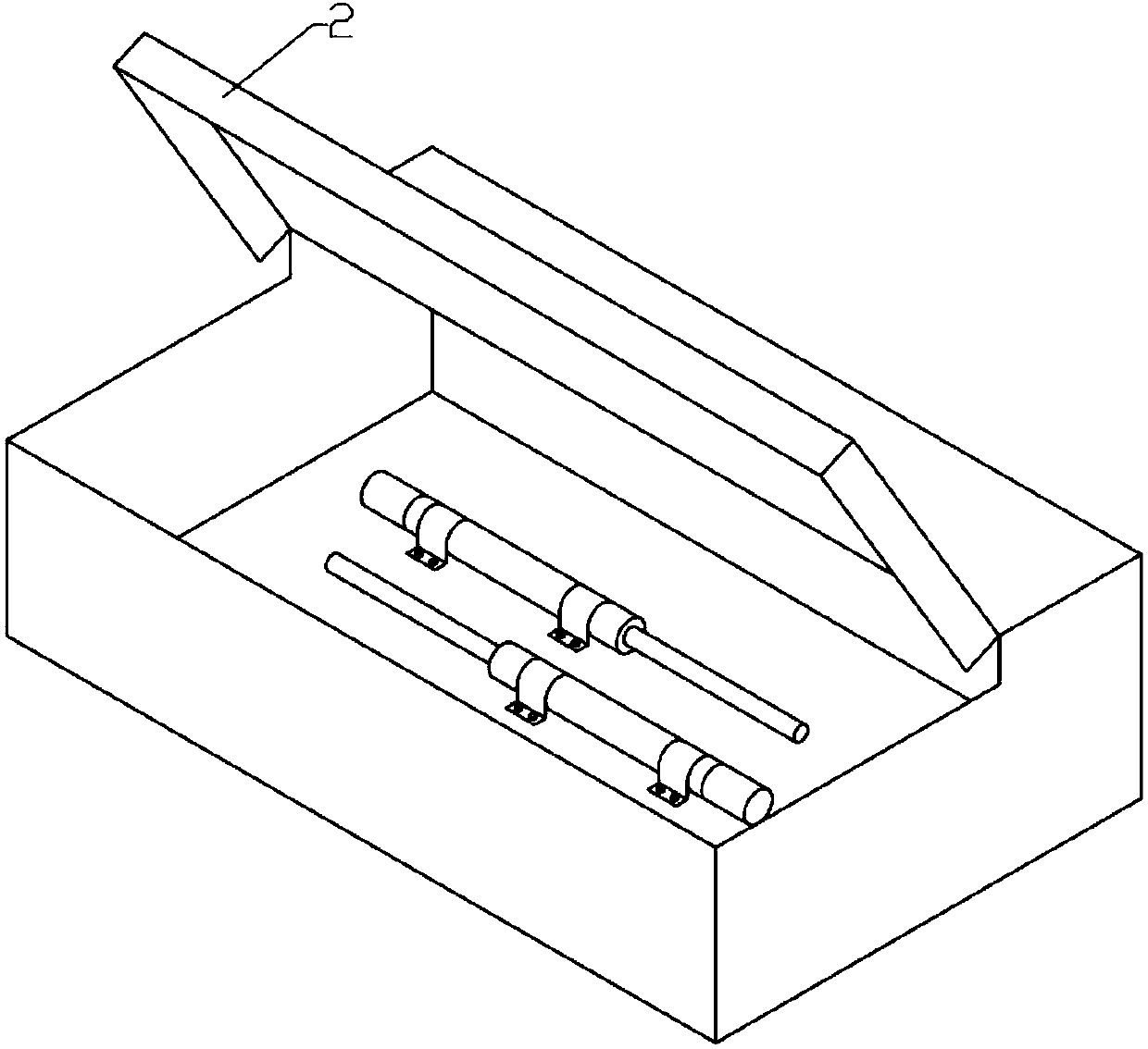 Vehicle-mounted invisible solar full-automatic remote control stretchable vehicle cover device