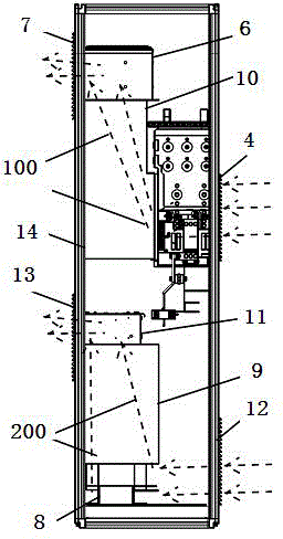 Converter power cabinet