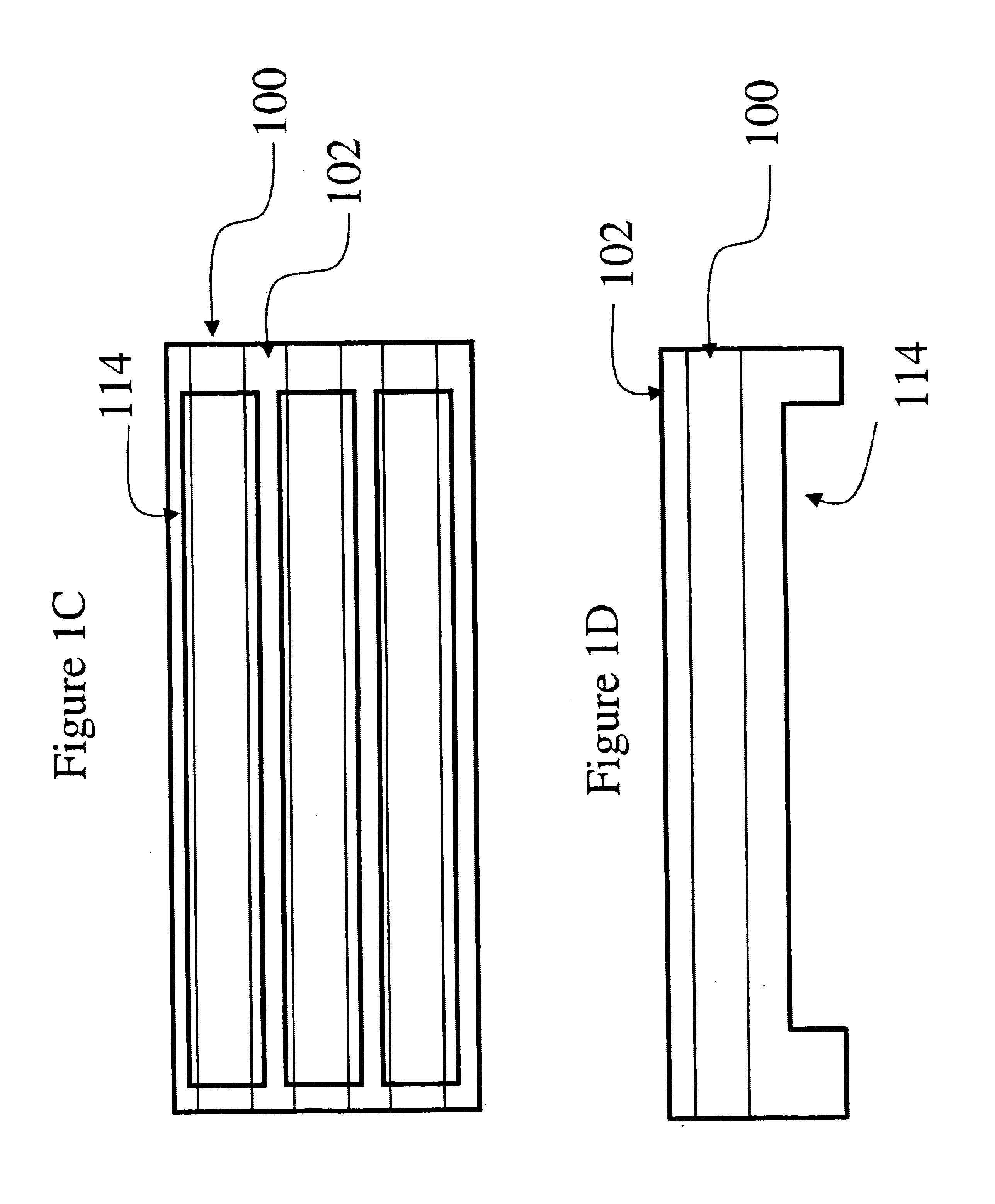 Microfluidic device with diffusion between adjacent lumens