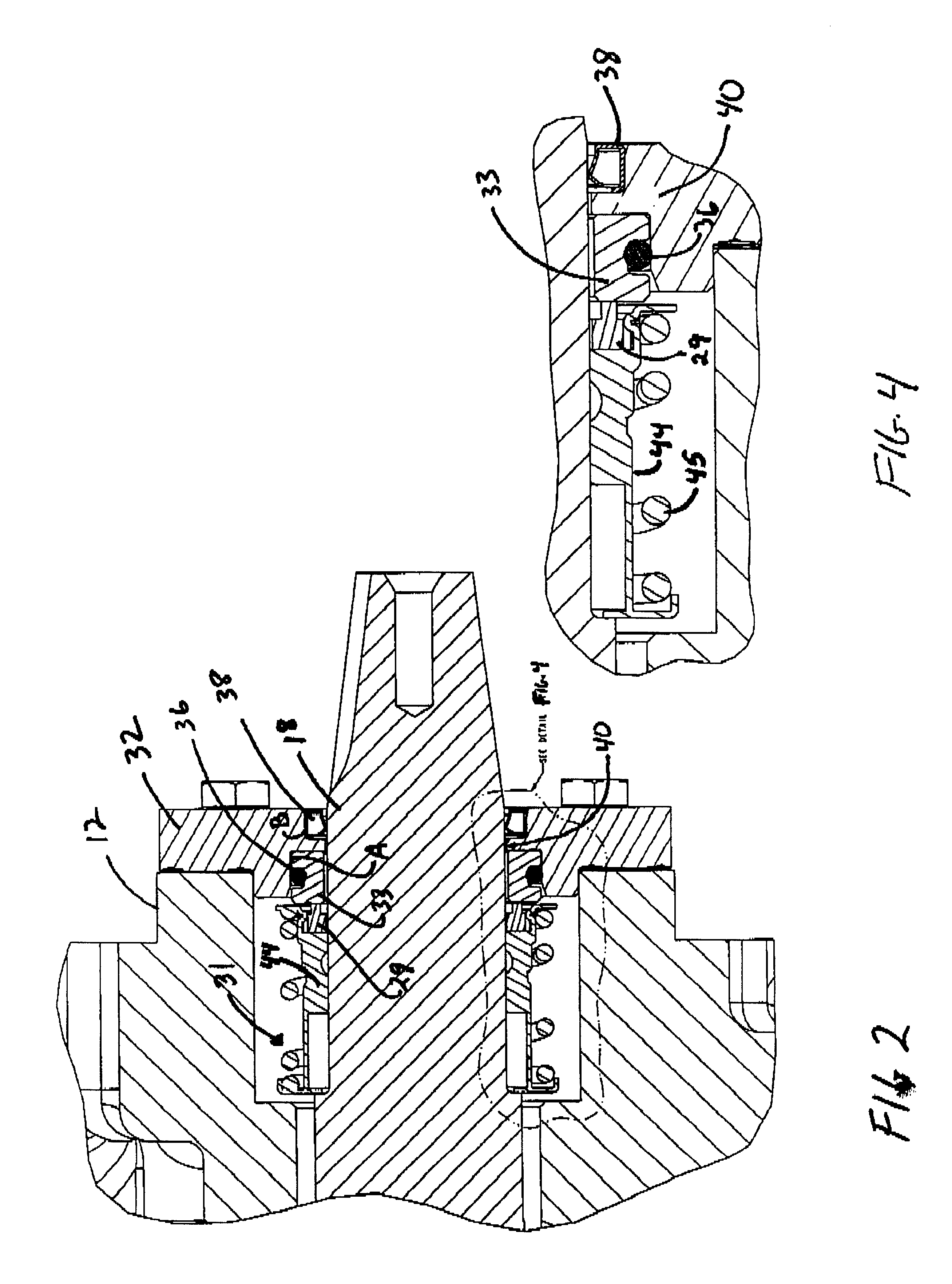 Oil leak diversion and collection system for mechanical shaft seals