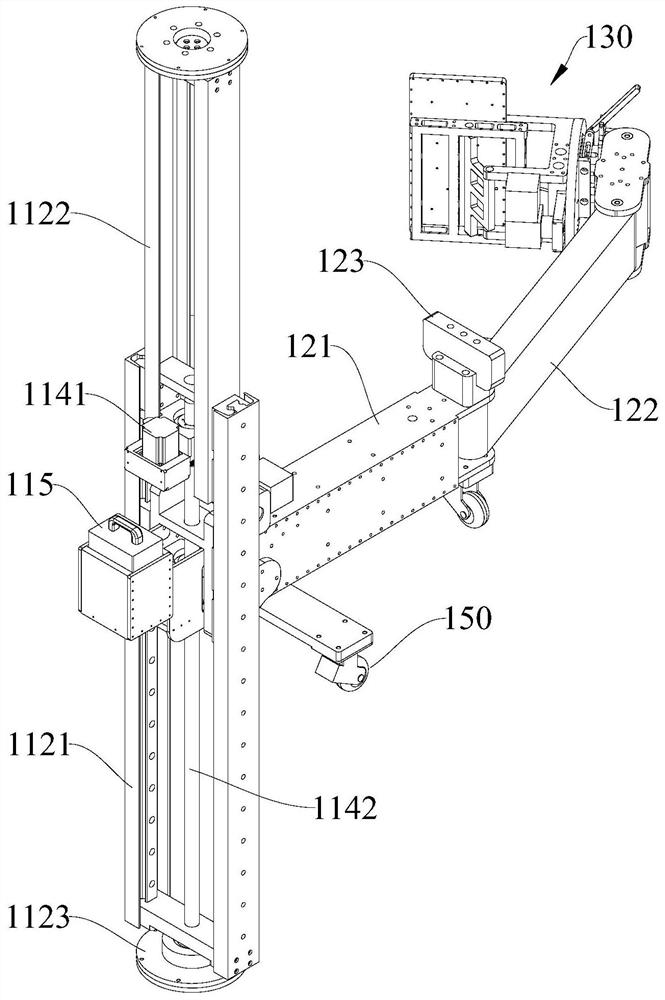 Partition board mounting method and mounting machine