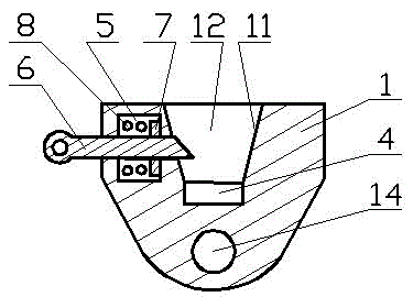 Ladder for pruning in garden