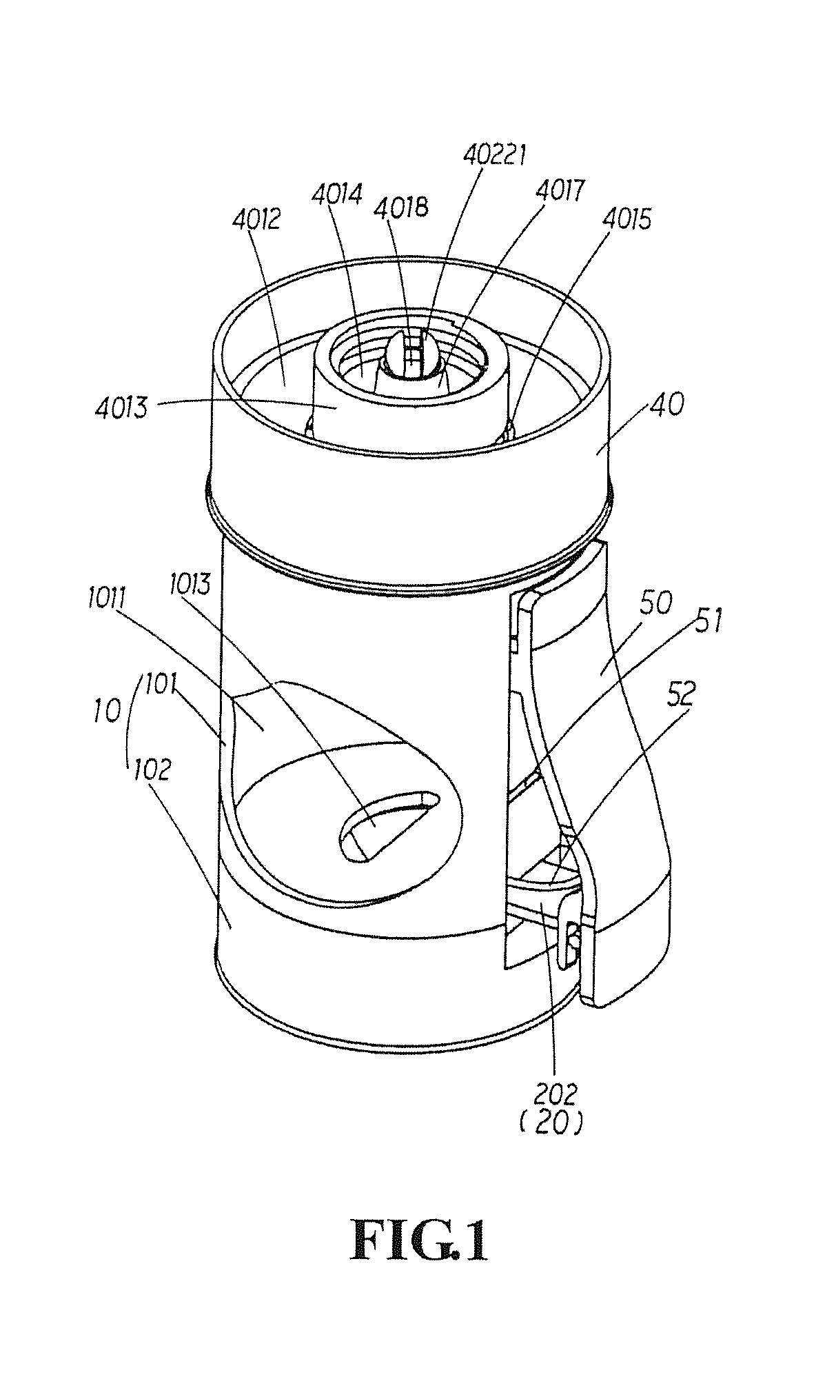 Containing device