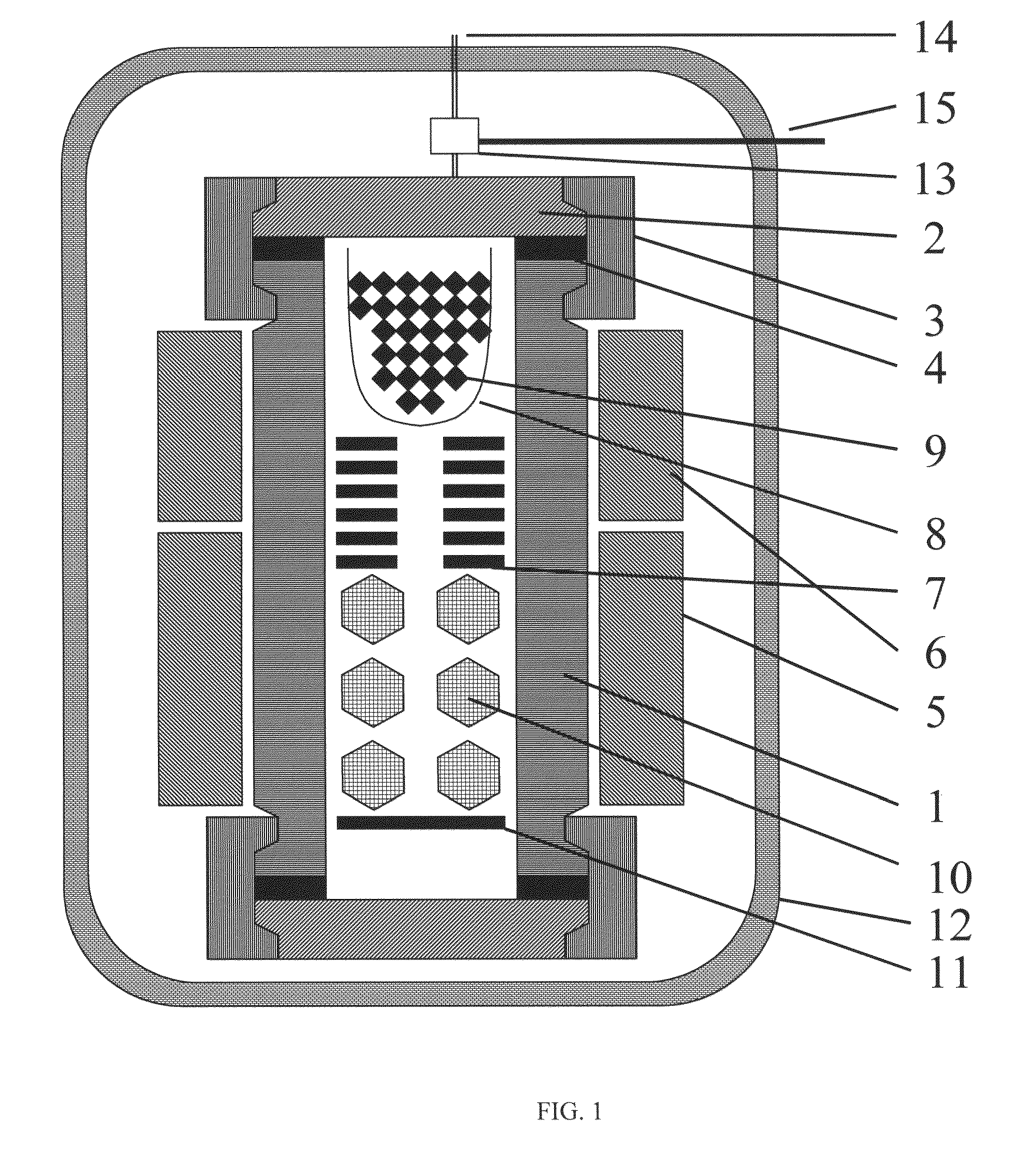 High-pressure vessel for growing group III nitride crystals and method of growing group III nitride crystals using high-pressure vessel and group III nitride crystal