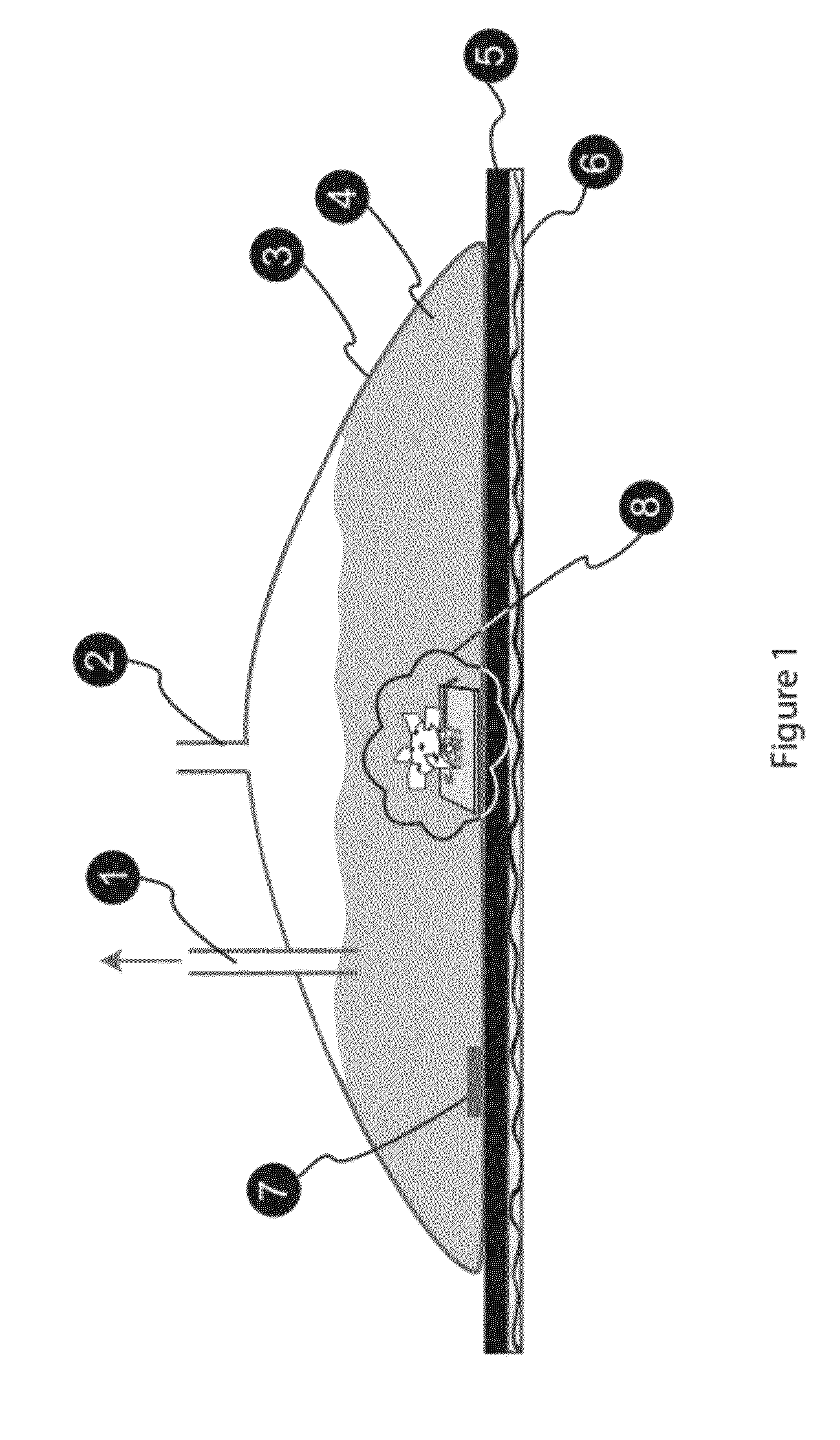 Pneumatically agitated and aerated single-use bioreactor